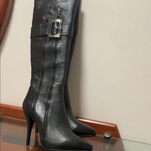 Gorgeous tall boots  100% leather brand new